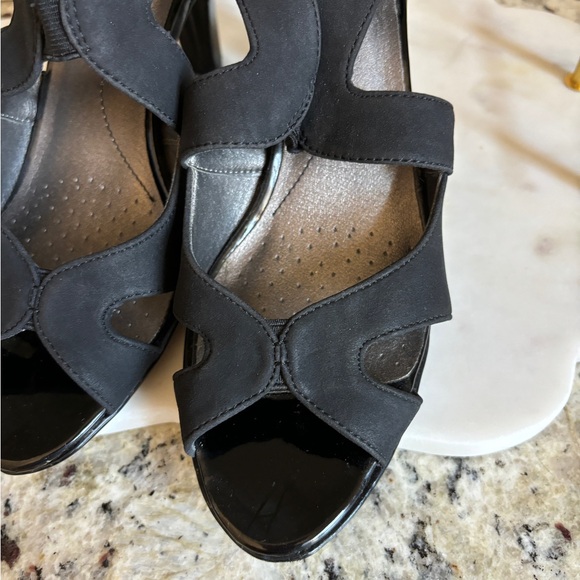 Life Stride Black Slip-On Heels - Picture 8 of 15